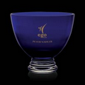 Alexandra Crystalline Cobalt Bowl (8")